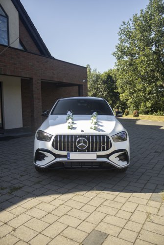 Auto do Ślubu Samochód na Wesele Mercedes GLE Coupe AMG GDAŃSK GDYNIA Gdańsk