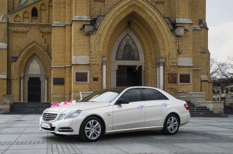 400zł Mercedes klasy E auto samochód do ślubu BIAŁY KAMELEON CERTYFIKA Łódź