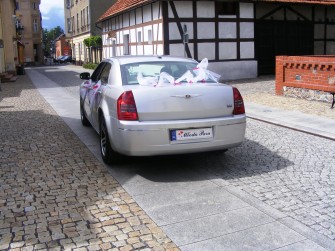 Auto do ślubu Chrysler 300C Gostyń