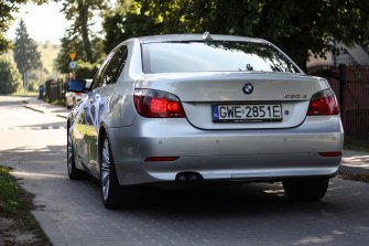 Auto do ślubu, LIMUZYNA BMW 530d E60 + strojenie + kamerka Wejherowo