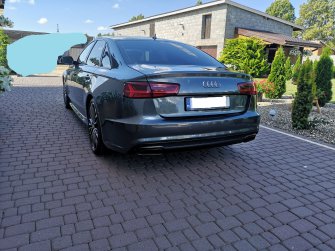 Luksusowe Audi A6c7polift do Slubu Wieluń