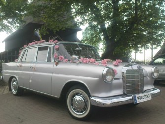 STYLOWY ZABYTKOWY MERCEDES NA ŚLUB, DO ŚLUBU, NA WESELE Radomsko