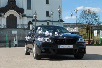 Auto do ślubu Białystok BMW F10 Wolne terminy w okazyjnej cenie !