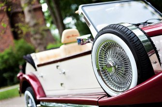 Samochody luksusowe do ślubu Zabytkowe auta na wesele Kabriolet RETRO Biała Podlaska