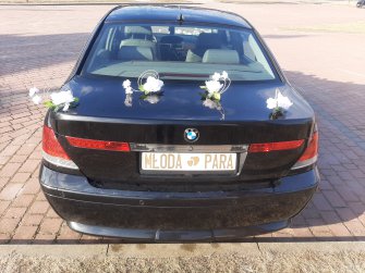 Limuzyna BMW 7 do ślubu Wysokie Mazowieckie