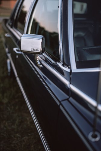 Auto do ślubu Lublin Cadillac Brougham zabytek klimatyzacja