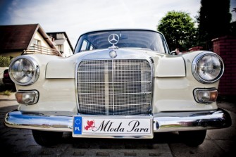 AUTO DO ŚLUBU  RETRO ZABYTKOWY MERCEDES SKRZYDLAK Wejherowo