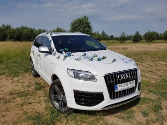 AUDI Q7 6.0 V12 Jedyny Taki Samochód do ślubu, ślubny, na wesele Gniazdów