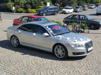 Audi A8 do ślubu Wrocław  tanio  Wroclaw
