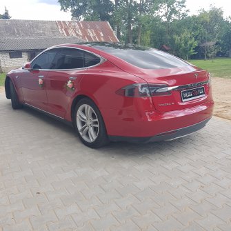 Tesla S 85D auto samochód do Ślubu, wieczory kawalerskie, panieńskie Białystok