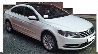 VW CC biały do ślubu auto samochód Piekary Śląskie