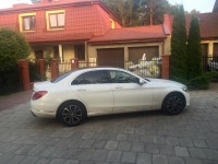 Biały najnowszy mercedes do ślubu ! warszawa
