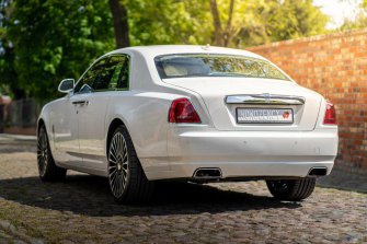 Rolls Royce Ghost ślub wesele  Poznań