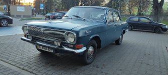 Wołga Gaz 24 1972!!! Łódź