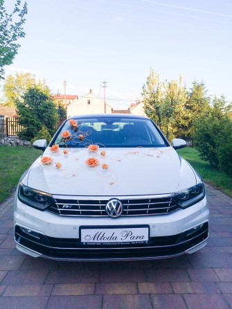 Auto samochód do ślubu Volkswagen Passat B8 R-Line 2016 - Warszawa, Wołomin