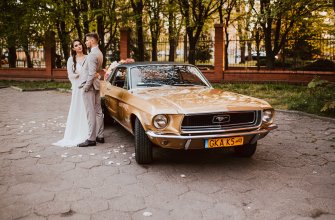 Ford Mustang złoty 1968 Gdańsk