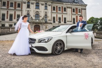  MERCEDES CLA DO ŚLUBU - Wynajem samochodu na wesele Bielsko-Biała