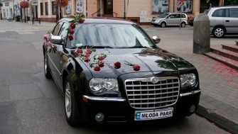 Chrysler 300C wynajem do ślubu, na wesele. Skierniewice i okolice