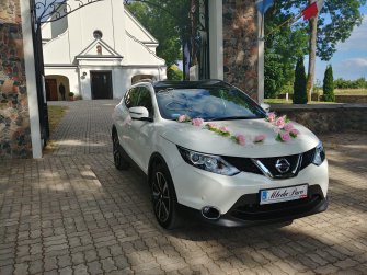 Piękne Auto do ślubu Nissan Qashqai Sokółka