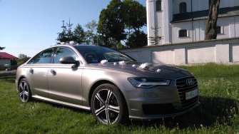 Ekskluzywne Audi A6 po faceliftingu auto do ślubu Piotrków Trybunalski