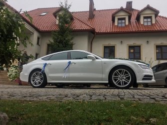 Audi A7 do ślubu Kraków
