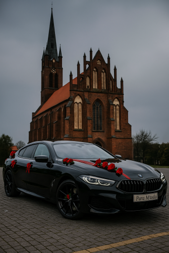 Piękne BMW 840i Białe Skóry Łódź