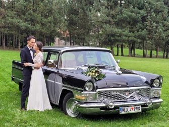 👑 Czajka GAZ-13  – Wołga do ślubu! 👑 Kraków