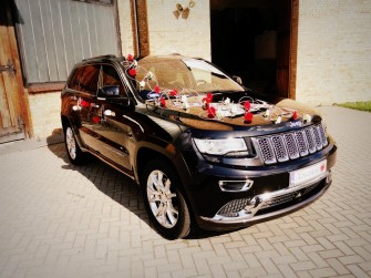 Auto do ślubu Range Rover Evoque & Jeep Grand Cherokee Rypin