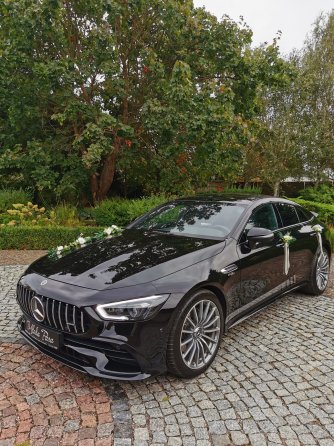  Do Ślubu Piękny Mercedes AMG 4door Białystok