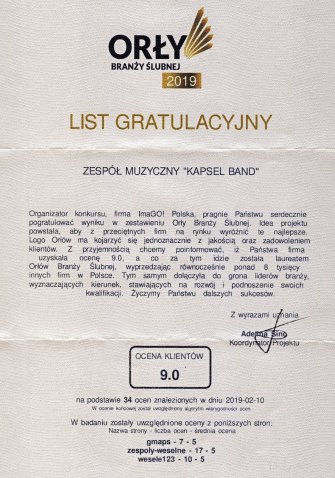 List gratulacyjny Poznań