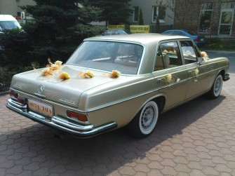 STYLOWY ZABYTKOWY MERCEDES NA ŚLUB, DO ŚLUBU, NA WESELE Radomsko