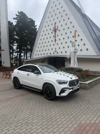 Auto do Ślubu Samochód na Wesele Mercedes GLE Coupe AMG  Gdańsk