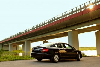 wynajme czarne AUDI A6 + kierowca, ślub, wesele, bankiet Katowice