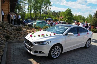 Samochód do Ślubu FORD MONDEO | SEAT ATECA |Piękna Biała Perła. BRZESKO