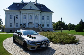 Auta do ślubu Mercedes-Benz CLS350 AMG i Nissan Titan  Żory