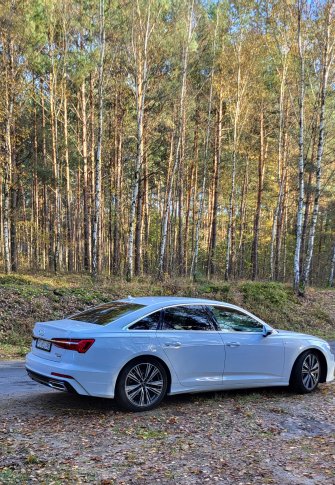 Audi Lux Limuzyna biała perła S-line Tel. 519 813 274  Zielona Góra