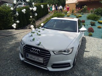 Audi A6 S-Line biały metalik Super Promocja od 400zł całość Kraków