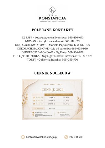 WILLA KONSTANCJA Aleksandrów Łódzki