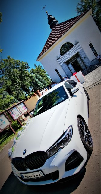 Luksusowe białe BMW do Ślubu! Najnowszy model!  Kraków
