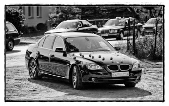 LIMUZYNA DO ŚLUBU*CZARNE BMW E60* Warszawa