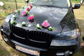 Limuzyna do ślubu BMW X6 35d xDrive auto samochód na ślub wesele Radzymin