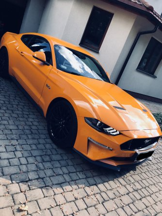 Mustang 5.0 GT 2018r Do ślubu oraz na inne okazje, całe Mazowieckie Pułtusk