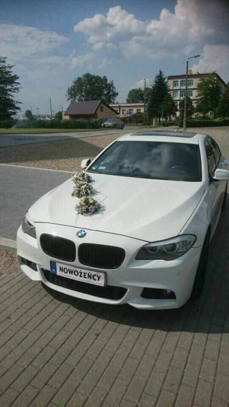 Białe BMW serii 5 M Pakiet Brodnica