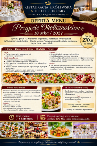 Hotel chrobry - Magia Przyjęcia Weselnego  Topola królewska