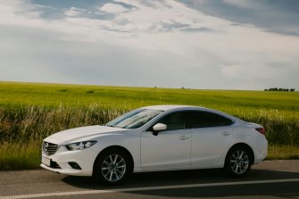 Piękna Mazda 6 w kolorze białej perły! Rybnik