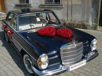 Auto do ślubu Mercedes retro Gryfów Śląski