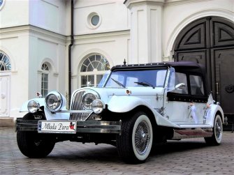 Auto do ślubu Zabytkowy samochód na wesele Luksusowy kabriolet Wyszków