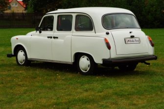 Londyńska taksówka do ślubu – wynajem London Taxi Śrem