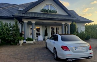 Mercedes biały kameleon lub GLC Coupe Łódź