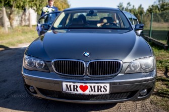 Auto do ślubu BMW 740i Toruń